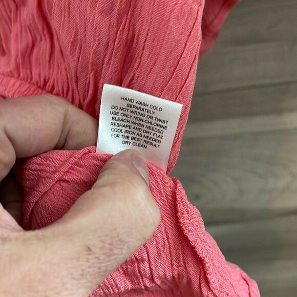 Hippie Rose Womens Pink Summer Love Cold Shoulder Stretchy Blouse Top Size Small - Picture 7 of 9